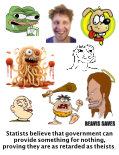 StatistsRetardedAsTheists