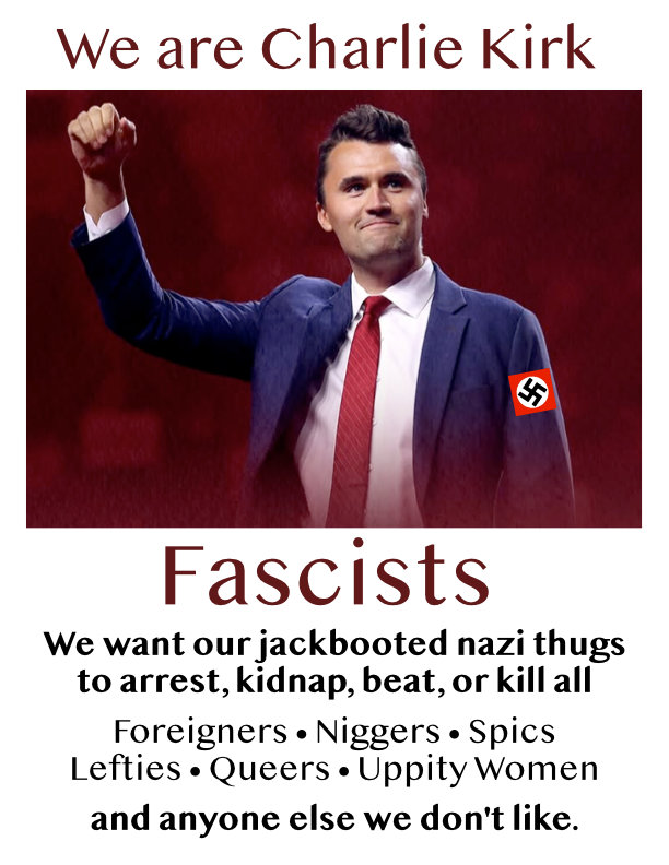 WeAreCharlieKirkFascists