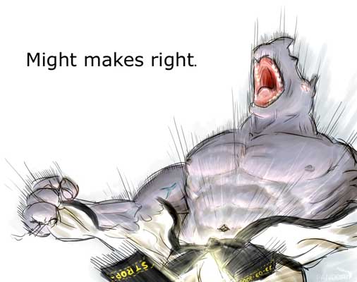 might-makes-right