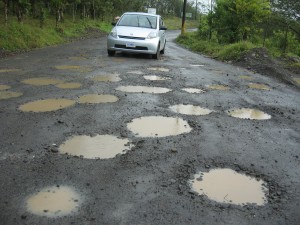 potholes