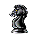 chessknightblack