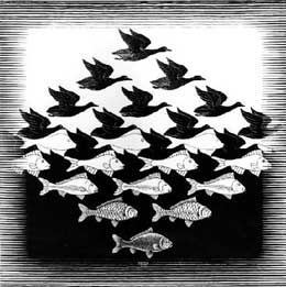 Escher-Sky-and-Water-I-1938