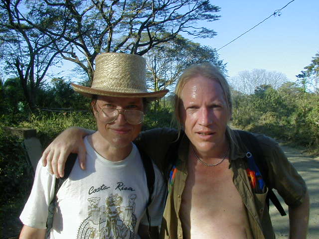 Bill and Ben after walking 35 clicks.